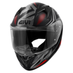 Givi 50.7 Rebel bukósisak matt fekete/piros/ezüst