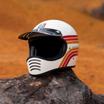 AGV X101Dakar 87 bukósisak Fehér/Piros/Narancssárga