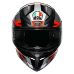 AGV K1 S Fastlap bukósisak Fekete/Szürke/Piros