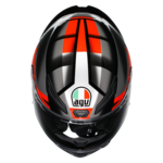 AGV K1 S Fastlap bukósisak Fekete/Szürke/Piros