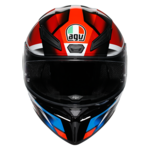 AGV K1 S Fastlap bukósisak Fekete/Piros/Kék