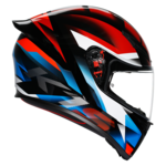 AGV K1 S Fastlap bukósisak Fekete/Piros/Kék