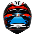 AGV K1 S Fastlap bukósisak Fekete/Piros/Kék