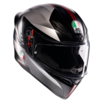 AGV K1 S LAP bukósisak fekete/szürke/piros