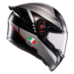 AGV K1 S LAP bukósisak fekete/szürke/piros