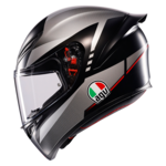 AGV K1 S LAP bukósisak fekete/szürke/piros