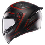 AGV K1 S SLING bukósisak matt fekete/piros