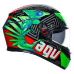 AGV K3 Kamaleon bukósisak Fekete/Piros/Zöld