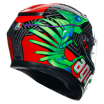 AGV K3 Kamaleon bukósisak Fekete/Piros/Zöld