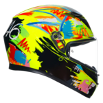 AGV K3 ROSSI bukósisak kék/fekete/sárga