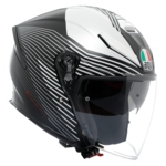 AGV K5 JET EVO bukósisak Matt fekete/fehér