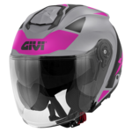 Givi Givi X25 Target Lady bukósisak Szürke/Pink