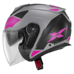 Givi Givi X25 Target Lady bukósisak Szürke/Pink