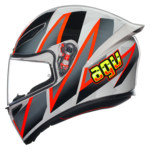 AGV K1 S Blipper bukósisak szürke/piros