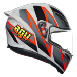 AGV K1 S Blipper bukósisak szürke/piros