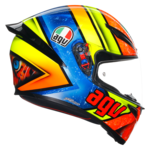 AGV K1 S Izan bukósisak fekete/kék/sárga/narancssárga