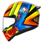 AGV K1 S Izan bukósisak fekete/kék/sárga/narancssárga