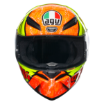 AGV K1 S Izan bukósisak fekete/kék/sárga/narancssárga