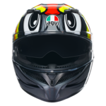 AGV K3 Birdy 2.0 bukósisak szürke/sárga/piros