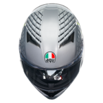 AGV K3 Fortify bukósisak szürke/fekete/sárga