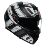 AGV K3 Rivia bukósisak Matt fekete/fehér