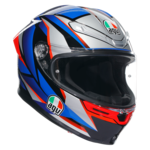 AGV K6 S Slashcut bukósisak fekete/kék/piros