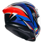 AGV K6 S Slashcut bukósisak fekete/kék/piros