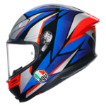 AGV K6 S Slashcut bukósisak fekete/kék/piros