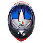 AGV K6 S Slashcut bukósisak fekete/kék/piros