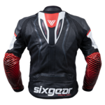 Sixgear Ridge motoros kabát Fekete/Fehér/Piros