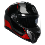 AGV Tourmodular Perception sisak Fekete/Piros