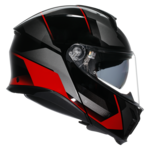 AGV Tourmodular Perception sisak Fekete/Piros