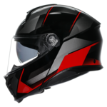 AGV Tourmodular Perception sisak Fekete/Piros